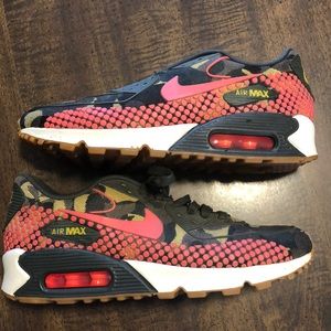 Camo and Pink Nike Air Max